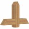 Ekena Millwork Eugene Smooth Timber Gable Bracket, Western Red Cedar, 36"W x 23"H x 5 1/2"D x 5 1/2"F, 15/12 Pitch GBW036X23X0606EUG00SWR - alternate 4